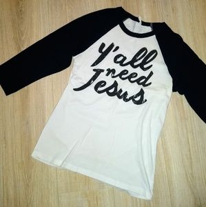 Southern Sayins Tee 3/4 sleeve